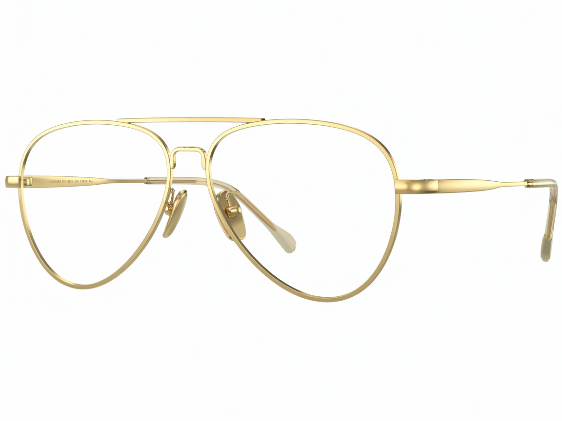 Gafas Aviador Dorado