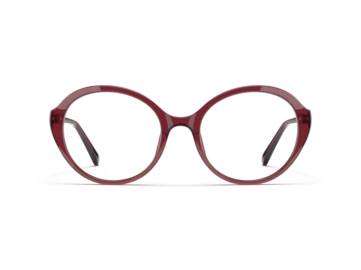 Gafas Ovaladas Borgoña