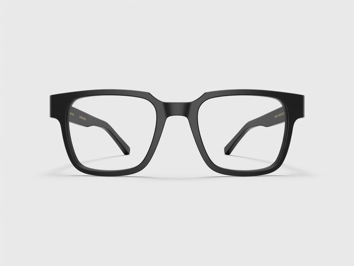 Gafas Rectangulares Negro