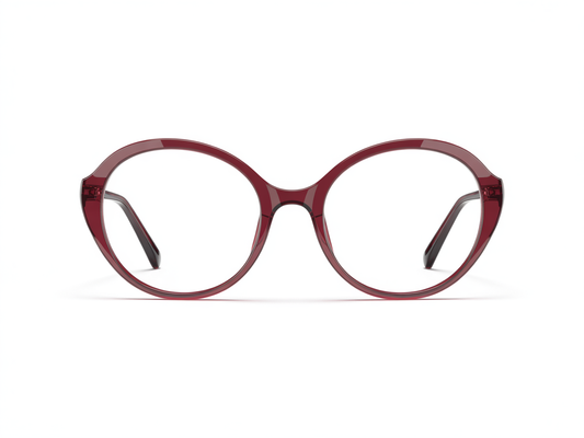 Gafas Ovaladas Borgoña