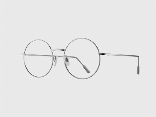 Gafas Redondas Plata